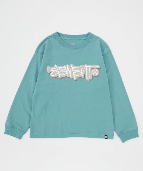 ELEMENT（エレメント）の「ELEMENT キッズ TAG LS YOUTH ロンＴ/エレメントキッズロゴ長袖ロンT（Tシャツ/カットソー・キッズ・ブラック/ホワイト/グリーン系その他・SMALL/MEDIUM/LARGE/X-LARGE）」の12枚目の写真