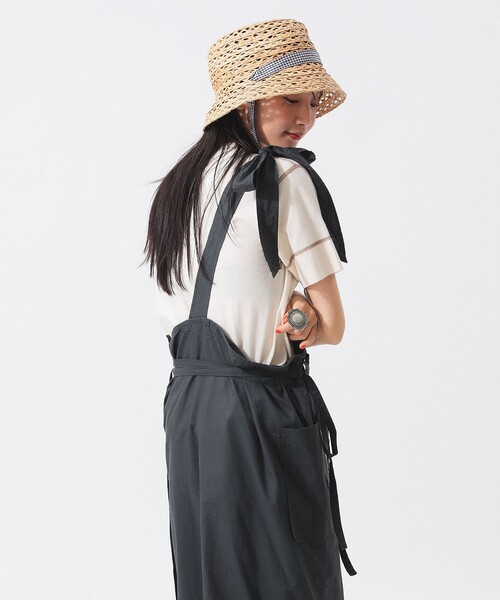 Healthknit(ヘルスニット)の「【別注】Healthknit / 70s ヘンリーネック ショートスリーブ(Tシャツ/カットソー・レディース・ブルー/レッド/ベージュ・ONE SIZE)」の12枚目の写真