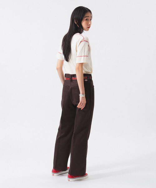 Healthknit(ヘルスニット)の「【別注】Healthknit / 70s ヘンリーネック ショートスリーブ(Tシャツ/カットソー・レディース・ブルー/レッド/ベージュ・ONE SIZE)」の13枚目の写真
