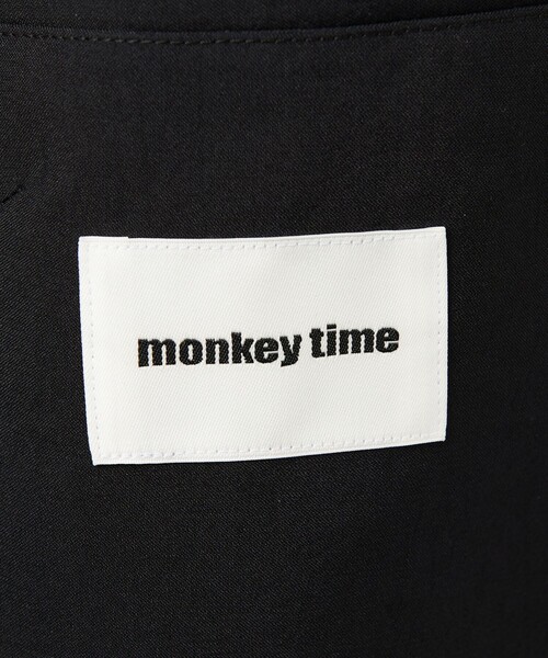 MONKEY TIME（モンキータイム）の「エアーバックサテンシリーズ  オーバーサイズ 2B ジャケット -セットアップ対応-（テーラードジャケット・メンズ・ネイビー/ブラック・L/S/M）」の18枚目の写真