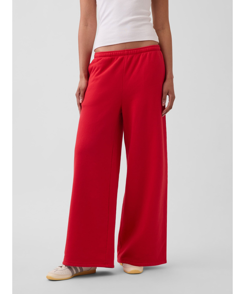 GAP(ギャップ)の「ヴィンテージソフト バギー ワイド スウェットパンツ(スウェットパンツ・レディース・ベージュ/レッド/ネイビー・XXS/XS/S/M/L)」の12枚目の写真