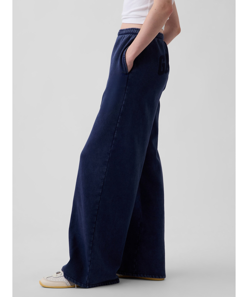 GAP(ギャップ)の「ヴィンテージソフト バギー ワイド スウェットパンツ(スウェットパンツ・レディース・ベージュ/レッド/ネイビー・XXS/XS/S/M/L)」の10枚目の写真