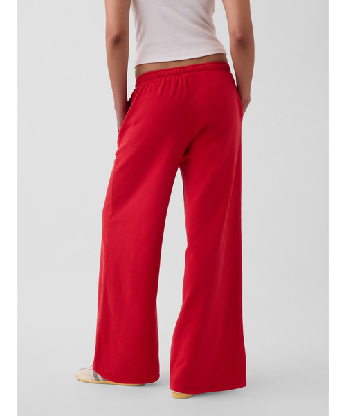 GAP(ギャップ)の「ヴィンテージソフト バギー ワイド スウェットパンツ(スウェットパンツ・レディース・ベージュ/レッド/ネイビー・XXS/XS/S/M/L)」の6枚目の写真