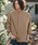 CAMBIOiJrIj́ums5954-Silky Cotton Linen Band Collar Fly Front 3-4 Sleeve Shirts VciVc/uEXjvbx[W