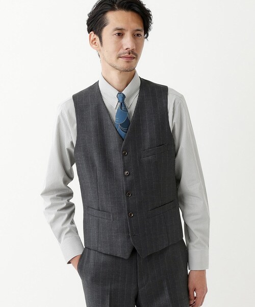 メンズのスーツベスト（グレー系）一覧 - WEAR