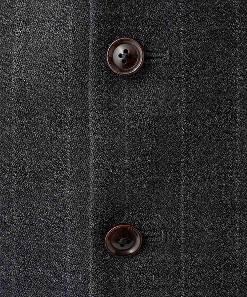 TAKEO KIKUCHI(タケオキクチ)の「【THE FLAGSHIP】矢絣 ストライプ べスト(スーツベスト・メンズ・グレー系その他3/ネイビー系2・02/04/03)」の7枚目の写真