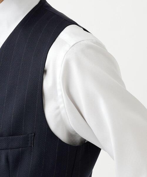 TAKEO KIKUCHI(タケオキクチ)の「【THE FLAGSHIP】矢絣 ストライプ べスト(スーツベスト・メンズ・グレー系その他3/ネイビー系2・02/04/03)」の16枚目の写真