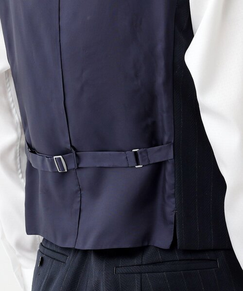 TAKEO KIKUCHI(タケオキクチ)の「【THE FLAGSHIP】矢絣 ストライプ べスト(スーツベスト・メンズ・グレー系その他3/ネイビー系2・02/04/03)」の18枚目の写真