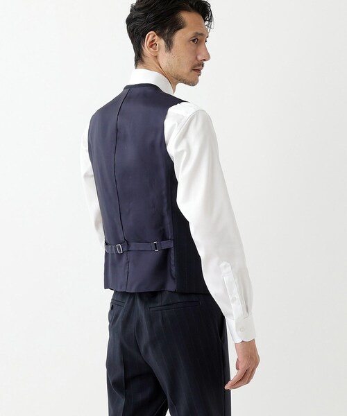 TAKEO KIKUCHI(タケオキクチ)の「【THE FLAGSHIP】矢絣 ストライプ べスト(スーツベスト・メンズ・グレー系その他3/ネイビー系2・02/04/03)」の20枚目の写真