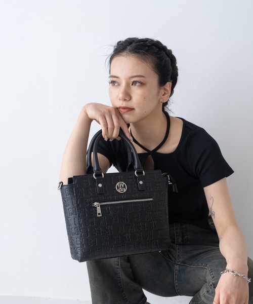 GYDA サークルメタルハンドバッグ GYDA(ジェイダ) 2WAYハンドバッグ GY-B304 サークルメタル