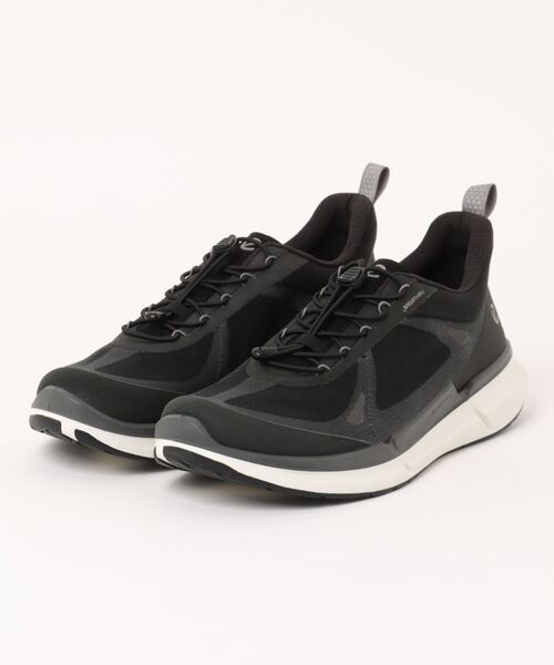 ECCO(エコー)の「ECCO バイオム 2.2 本革 メンズ アスレジャースニーカー(スニーカー・メンズ・ブラック系その他・41/42)」の1枚目の写真