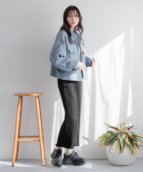 セール】ミニシャーリングタイトスカート 293649（スカート）｜LOWRYS