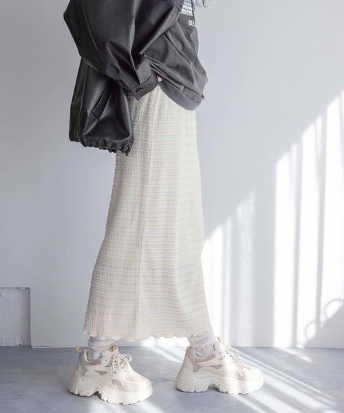 セール】ミニシャーリングタイトスカート 293649（スカート）｜LOWRYS