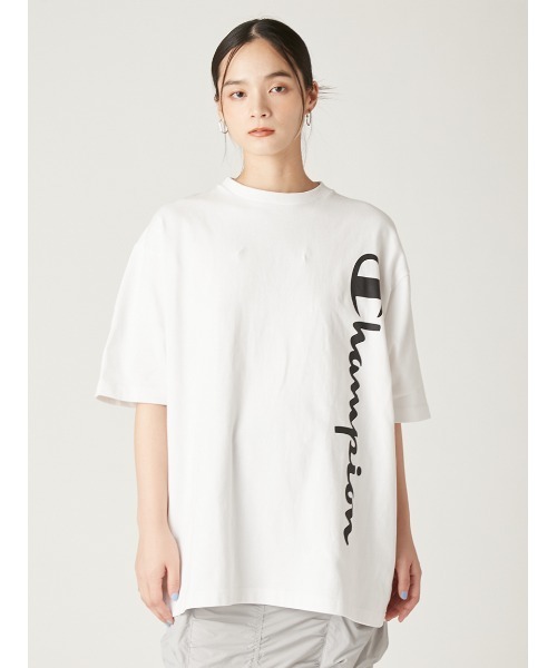 tシャツ ピグメントダイカジュアルロゴBIG Tシャツ レディース CORNERS tシャツ ピグメントBEARオーバーサイズTシャツ