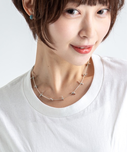 Harpo（アルポ）の「【Harpo/アルポ】シルバー ネックレス　インディアンジュエリー（ネックレス・レディース・シルバー・FREE）」の5枚目の写真