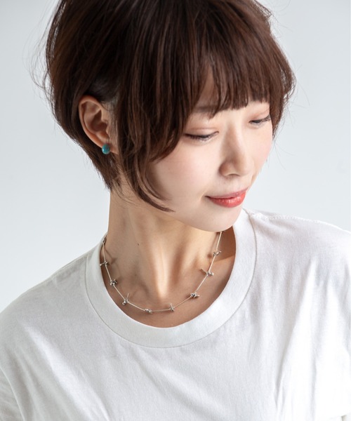 Harpo（アルポ）の「【Harpo/アルポ】シルバー ネックレス　インディアンジュエリー（ネックレス・レディース・シルバー・FREE）」の4枚目の写真