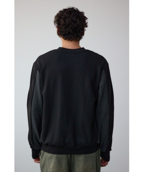 AZUL by moussy（アズールバイマウジー）の「サムホールスウェットトップス（スウェット・メンズ・ホワイト/ブラック/ライトイエロー/杢グレー・MEDIUM/LARGE）」の21枚目の写真