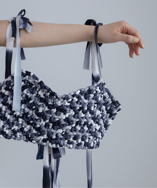 「handmade」ハンドメイドミックスカラービスチェ/シュシュ レディース handmade】ハンドメイドミックスカラービスチェ/シュシュ