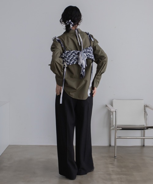 VACANCY（ヴァカンシー）の「【handmade】ハンドメイドミックスカラービスチェ/シュシュ/新色追加（その他トップス・レディース・オレンジ/ブラック/ピンク/グリーン・FREE）」の19枚目の写真