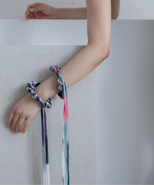 VACANCY（ヴァカンシー）の「【handmade】ハンドメイドミックスカラービスチェ/シュシュ/新色追加（その他トップス・レディース・オレンジ/ブラック/ピンク/グリーン・FREE）」の16枚目の写真