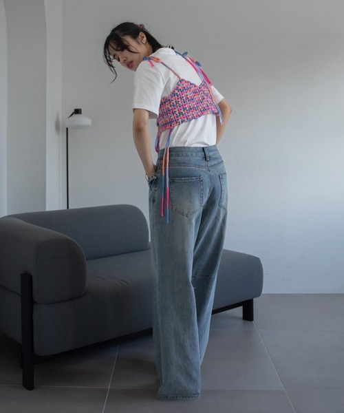 handmade】ハンドメイドミックスカラービスチェ/シュシュ（その他