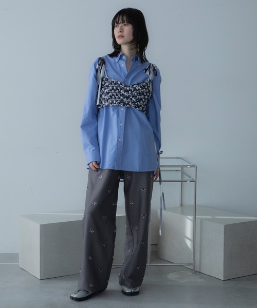 handmade】ハンドメイドミックスカラービスチェ/シュシュ/新色追加