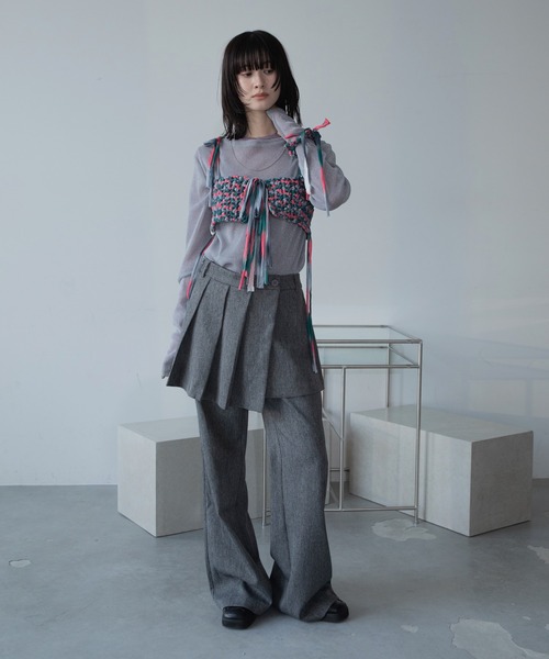 handmade】ハンドメイドミックスカラービスチェ/シュシュ/新色追加