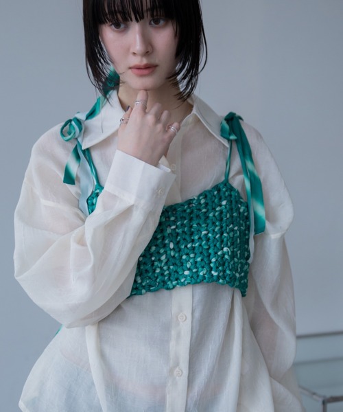 handmade】ハンドメイドミックスカラービスチェ/シュシュ/新色追加