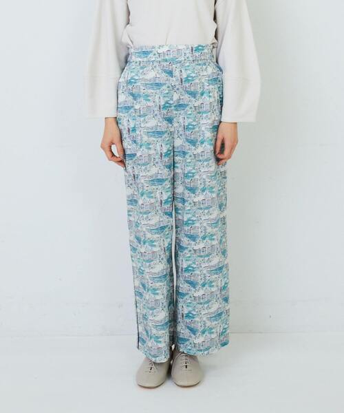 ADIEU TRISTESSE　kazumiさん リバティ　プリント　パンツ kazumiさんコラボリバティプリントパンツ｜BIGI online store