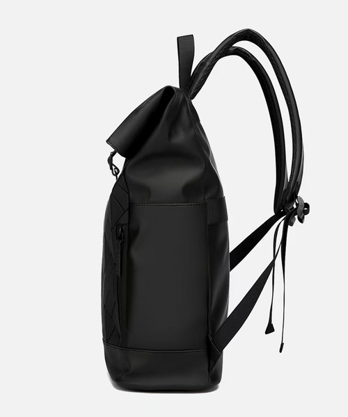 CALIFORNIA OUTFITTERS（カリフォルニア アウトフィッターズ）の「3-2A87 フロントデザイン ロールトップ バックパック（バックパック/リュック・メンズ・ブラック・ONESIZE）」の9枚目の写真