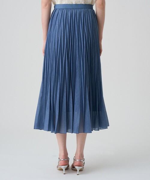 セール】ソフトラミーランダムプリーツ スカート（スカート）｜ANAYI