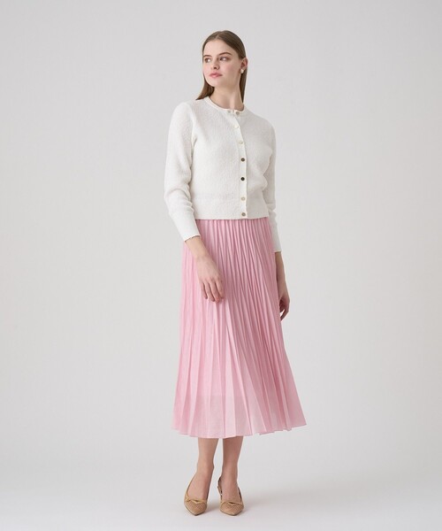 セール】ソフトラミーランダムプリーツ スカート（スカート）｜ANAYI