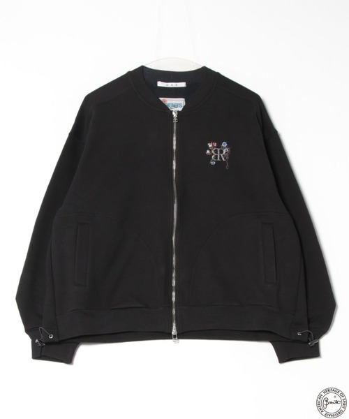 セール】H．A．K×BRENTS プレミアム裏毛ジップアップブルゾン