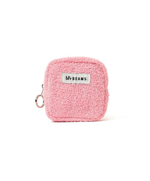 bpr BEAMS（ビーピーアール ビームス ）の「パイル ポーチ S（ポーチ・レディース・サックスブルー/ブラウン/ピンク/グリーン/ネイビー・ONE SIZE）」の11枚目の写真