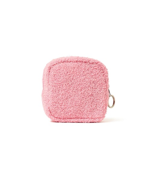 bpr BEAMS（ビーピーアール ビームス ）の「パイル ポーチ S（ポーチ・レディース・サックスブルー/ブラウン/ピンク/グリーン/ネイビー・ONE SIZE）」の13枚目の写真