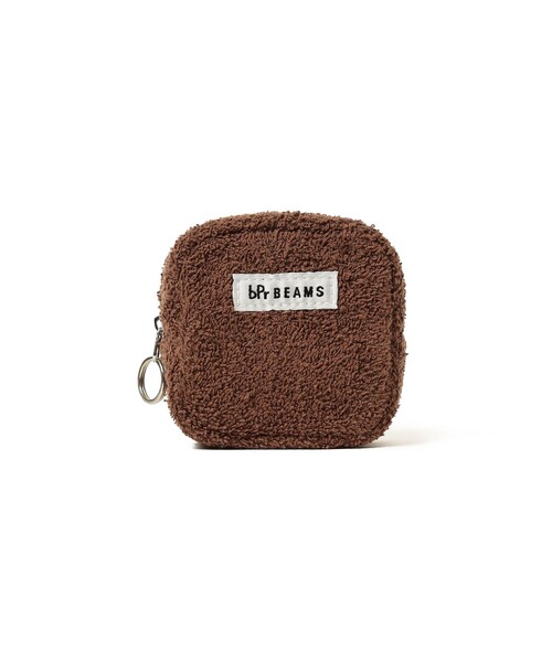 bpr BEAMS（ビーピーアール ビームス ）の「パイル ポーチ S（ポーチ・レディース・サックスブルー/ブラウン/ピンク/グリーン/ネイビー・ONE SIZE）」の18枚目の写真