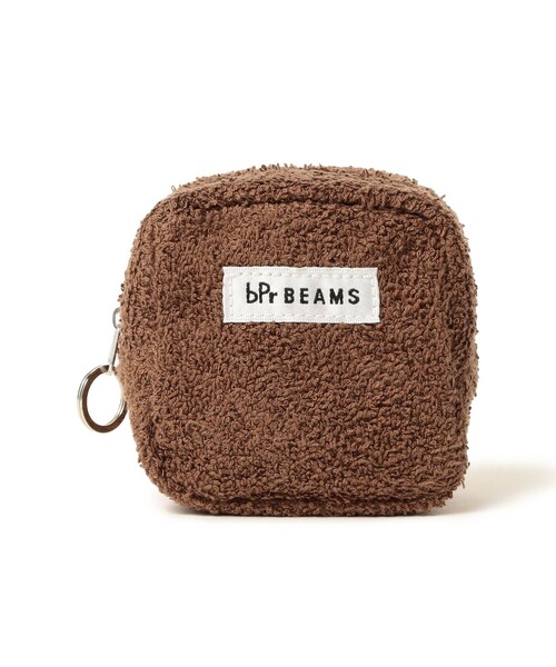 bpr BEAMS（ビーピーアール ビームス ）の「パイル ポーチ S（ポーチ・レディース・サックスブルー/ブラウン/ピンク/グリーン/ネイビー・ONE SIZE）」の22枚目の写真