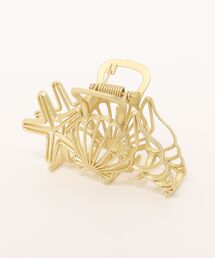 IO（イオ）（イオ）の「◆マットゴールドバンスクリップ（バレッタ/ヘアクリップ）」