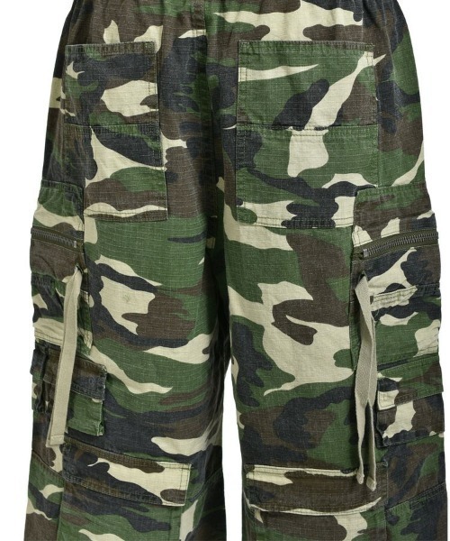 BREATH(ブレス)の「【BREATH / ブレス】SUICIDE CAMO CARGO CROPPED / ウッドランドカモ [B(カーゴパンツ・メンズ・カモフラージュ・L/M)」の3枚目の写真