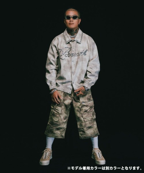 BREATH(ブレス)の「【BREATH / ブレス】SUICIDE CAMO CARGO CROPPED / ウッドランドカモ [B(カーゴパンツ・メンズ・カモフラージュ・L/M)」の4枚目の写真