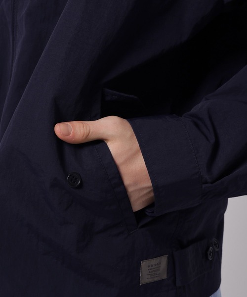 niko and...（ニコアンド）の「【NATOKii(ネイトゥーキー)】ナイロンジップアップジャケット（ナイロンジャケット・メンズ・カーキ/ネイビー・MEDIUM/LARGE）」の6枚目の写真