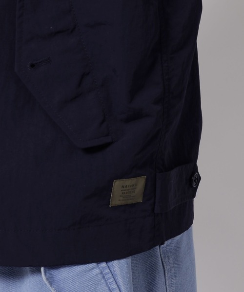 niko and...（ニコアンド）の「【NATOKii(ネイトゥーキー)】ナイロンジップアップジャケット（ナイロンジャケット・メンズ・カーキ/ネイビー・MEDIUM/LARGE）」の7枚目の写真