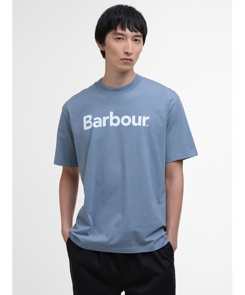 Barbour（バブアー）の「Pensford Tシャツ（Tシャツ/カットソー・メンズ・グリーン/ホワイト/ライトブルー/ピンク・34/36/38/40/42）」の3枚目の写真
