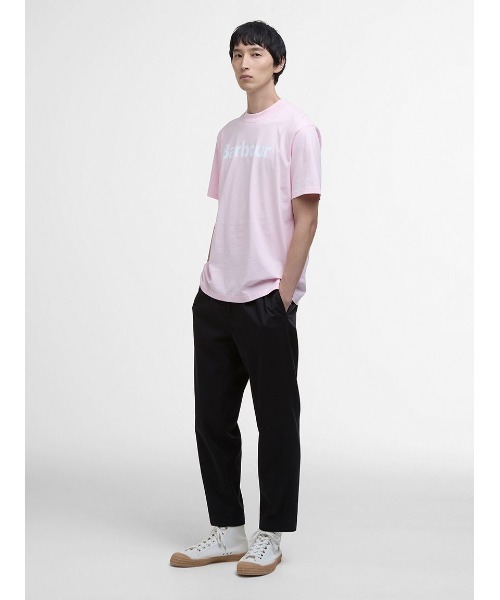 Barbour（バブアー）の「Pensford Tシャツ（Tシャツ/カットソー・メンズ・グリーン/ホワイト/ライトブルー/ピンク・34/36/38/40/42）」の8枚目の写真