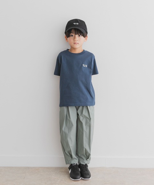 URBAN RESEARCH DOORS（アーバンリサーチドアーズ）の「『WEB/一部店舗限定サイズ』撥水タックワイドパンツ(KIDS)（その他パンツ・キッズ・スミクロ/カーキ・105/150/120/135）」の19枚目の写真