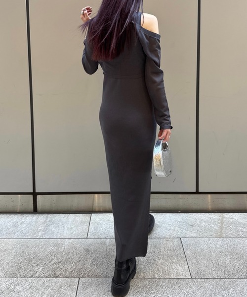 JOSE MOON グラデーション ニットワンピース F JOSE MOON グラデーション ニットワンピース F