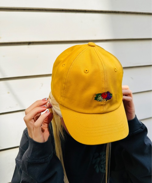 FRUIT OF THE LOOM（フルーツオブザルーム）の「FRUIT OF THE LOOM / FTL EX KIDS LOGO EMB LAW CAP / 80972700（キャップ・キッズ・ブラック/ブルー/イエロー/オレンジ/ベージュ/ホワイト/グリーン/ピンク・FREE）」の6枚目の写真