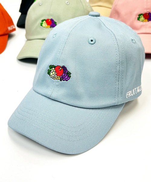 FRUIT OF THE LOOM（フルーツオブザルーム）の「FRUIT OF THE LOOM / FTL EX KIDS LOGO EMB LAW CAP / 80972700（キャップ・キッズ・ブラック/ブルー/イエロー/オレンジ/ベージュ/ホワイト/グリーン/ピンク・FREE）」の5枚目の写真