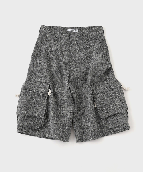 PARANOID / パラノイド】ツイード パース カーゴ ショーツ（その他