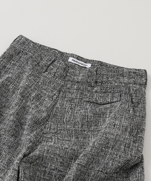 PARANOID / パラノイド】ツイード パース カーゴ ショーツ（その他